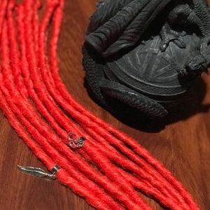 Dreadlock Extensions Red Hot Fire SE Synthetic
